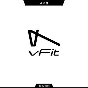 queuecat (queuecat)さんのVR x Fitnessの新事業「vFit」のインパクトあるロゴの製作への提案