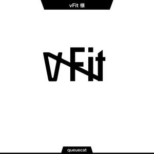queuecat (queuecat)さんのVR x Fitnessの新事業「vFit」のインパクトあるロゴの製作への提案