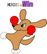 社会福祉法人　フロンティア福祉会 (digitalwing_kobe)さんのキックボクシングジム kick  to WIN のロゴへの提案