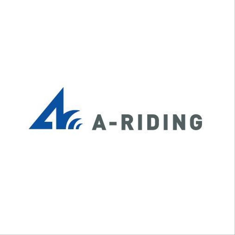 「A-Riding株式会社」のロゴ作成