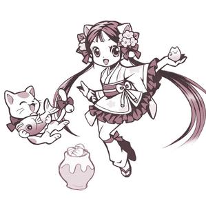 makiko_f (makiko_f)さんの人形焼き店・招き猫のキャラクター製作への提案