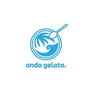 cocoloco (cocoloco_dh)さんの新規出店イタリアンジェラート店『Onda Gelato.』のロゴへの提案
