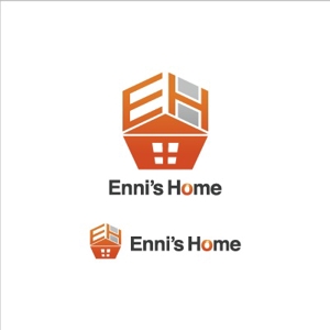 ヘッドディップ (headdip7)さんの「Enni’s Home」のロゴ作成への提案