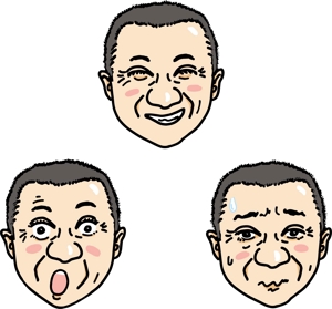 めか (maa_kame)さんの似顔絵キャラクター作成への提案