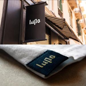 SakutaDesign (Saku-TA)さんのメンズインナー新ブランド　「lupo」　のブランドロゴへの提案