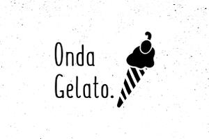 IRO_GRAPHIC (shota22222)さんの新規出店イタリアンジェラート店『Onda Gelato.』のロゴへの提案
