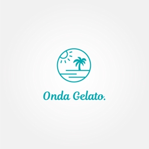 tanaka10 (tanaka10)さんの新規出店イタリアンジェラート店『Onda Gelato.』のロゴへの提案