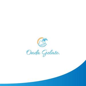 red3841 (red3841)さんの新規出店イタリアンジェラート店『Onda Gelato.』のロゴへの提案