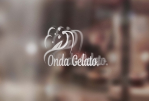 whiterabbit0220さんの新規出店イタリアンジェラート店『Onda Gelato.』のロゴへの提案