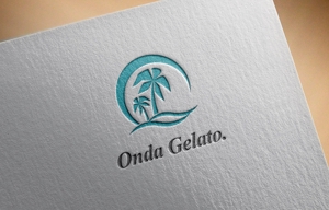 haruru (haruru2015)さんの新規出店イタリアンジェラート店『Onda Gelato.』のロゴへの提案