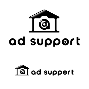 kt. (kent-s)さんの不動産物件撮影代行「ad support」のロゴ作成への提案