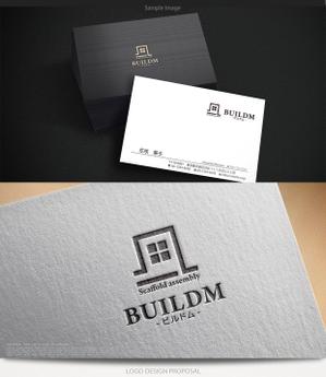 WDO (WD-Office)さんの足場組立会社「株式会社ビルドム（ BUILDM )」のロゴへの提案