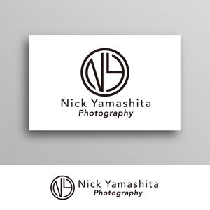 White-design (White-design)さんのフォトグラファー『Nick Yamashita Photography』のロゴへの提案