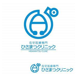 MimikakiMania (mimikakimania)さんの「在宅医療専門　　ひさまつクリニック」のロゴ作成への提案
