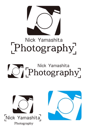 田中　威 (dd51)さんのフォトグラファー『Nick Yamashita Photography』のロゴへの提案