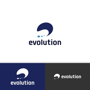 viracochaabin ()さんの外国人専用人材紹介会社 "株式会社evolution" のロゴ依頼への提案