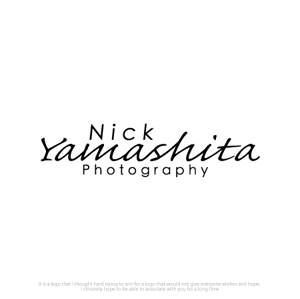 魔法スタジオ (mahou-phot)さんのフォトグラファー『Nick Yamashita Photography』のロゴへの提案