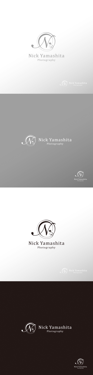 doremi (doremidesign)さんのフォトグラファー『Nick Yamashita Photography』のロゴへの提案