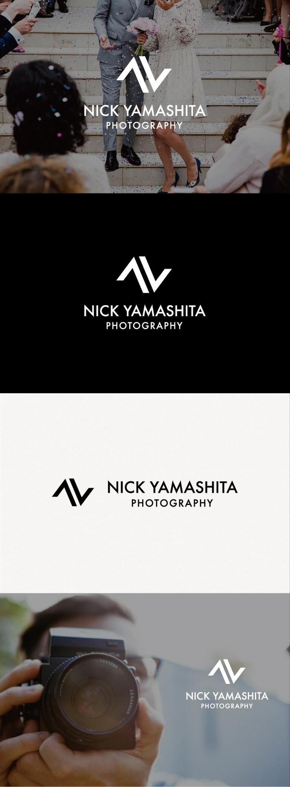 フォトグラファー『Nick Yamashita Photography』のロゴ