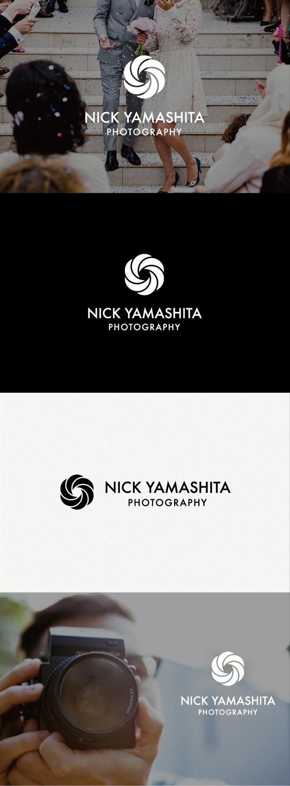 フォトグラファー『Nick Yamashita Photography』のロゴ