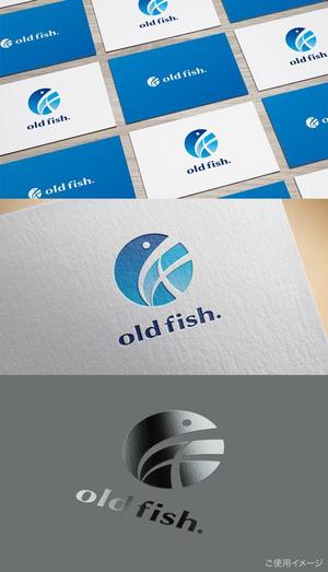 shirokuma_design (itohsyoukai)さんの古着ネットショップ「old fish.」のロゴへの提案