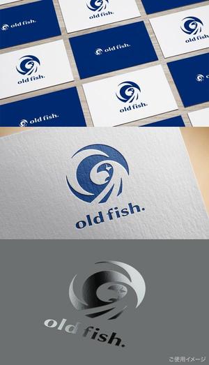 shirokuma_design (itohsyoukai)さんの古着ネットショップ「old fish.」のロゴへの提案