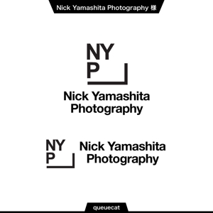 queuecat (queuecat)さんのフォトグラファー『Nick Yamashita Photography』のロゴへの提案