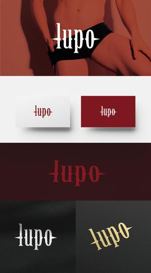 Uranus design (ZELL)さんのメンズインナー新ブランド　「lupo」　のブランドロゴへの提案