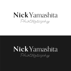 Lennyfish (lennyfish)さんのフォトグラファー『Nick Yamashita Photography』のロゴへの提案
