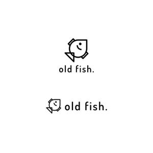 Yolozu (Yolozu)さんの古着ネットショップ「old fish.」のロゴへの提案