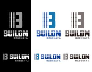 Force-Factory (coresoul)さんの足場組立会社「株式会社ビルドム（ BUILDM )」のロゴへの提案