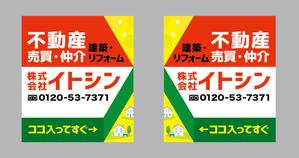 yuzuyuさんの不動産がメインで建築・リフォームも含む看板への提案