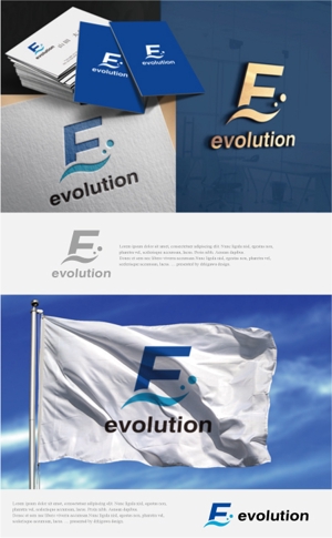 drkigawa (drkigawa)さんの外国人専用人材紹介会社 "株式会社evolution" のロゴ依頼への提案