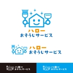 kiri-kiri (kiri-kiri)さんのハウスクリーニング会社のロゴ作成への提案
