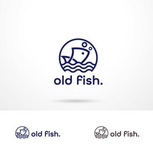 O-tani24 (sorachienakayoshi)さんの古着ネットショップ「old fish.」のロゴへの提案