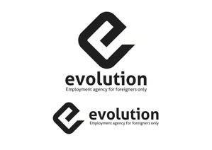 なべちゃん (YoshiakiWatanabe)さんの外国人専用人材紹介会社 "株式会社evolution" のロゴ依頼への提案