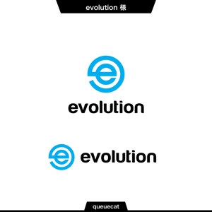 queuecat (queuecat)さんの外国人専用人材紹介会社 "株式会社evolution" のロゴ依頼への提案