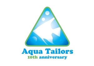 CSK.works ()さんの「Aqua Tailors　 10th anniversary」のロゴ作成への提案