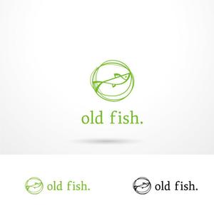 O-tani24 (sorachienakayoshi)さんの古着ネットショップ「old fish.」のロゴへの提案