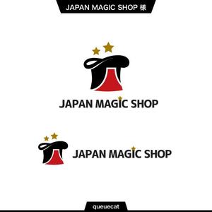 queuecat (queuecat)さんのマジックショップのサイト「JAPAN MAGIC SHOP」のロゴへの提案