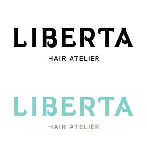 hirobklynさんの美容室「liberta」のロゴ作成への提案