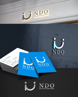 D.R DESIGN (Nakamura__)さんの歯科医院「nakamura dental office (NDO)」のロゴへの提案