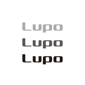 KOZ-DESIGN (saki8)さんのメンズインナー新ブランド　「lupo」　のブランドロゴへの提案