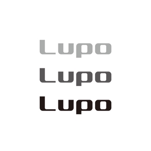 KOZ-DESIGN (saki8)さんのメンズインナー新ブランド　「lupo」　のブランドロゴへの提案