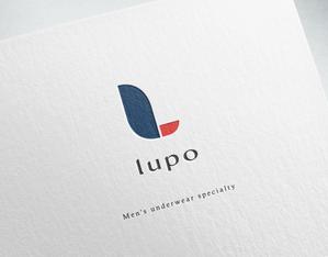 NINA DESIGN (NINA-DESIGN)さんのメンズインナー新ブランド　「lupo」　のブランドロゴへの提案