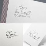 pTree LABO (torch_tree)さんのビーガンカフェ「by love」のロゴ制作への提案