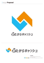 s-design (arawagusk)さんの趣味用品の買い取り・販売サイト『おたからキャッシュ』のロゴへの提案