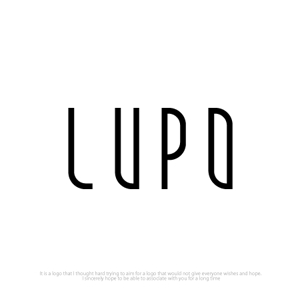魔法スタジオ (mahou-phot)さんのメンズインナー新ブランド　「lupo」　のブランドロゴへの提案