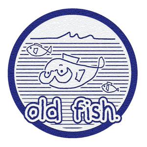 佐々木慶介 (keisuke_sasaki)さんの古着ネットショップ「old fish.」のロゴへの提案