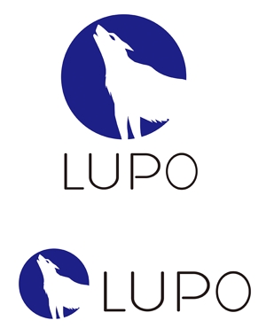 田中　威 (dd51)さんのメンズインナー新ブランド　「lupo」　のブランドロゴへの提案